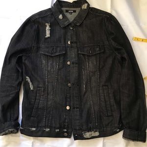 ASOS (Jackson brand) Distressed Jean Jacket